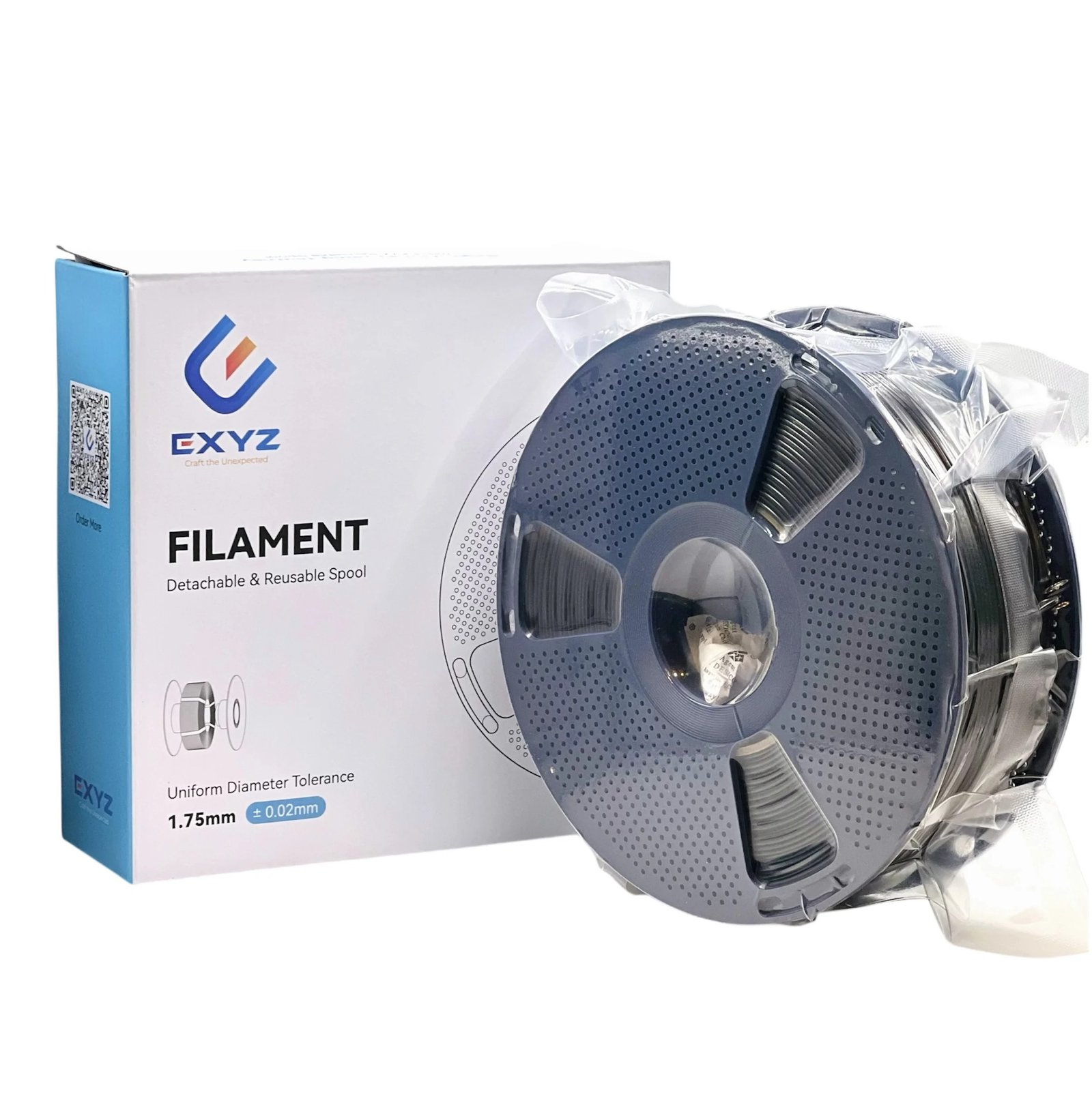 exyz-petg-1-75mm-3d-printer-filament-1kg-roll-at-best-price-in-pakistan-2.jpg EXYZ Matt PLA 1.75mm 3D Printer Filament 1kg/Roll - Image 4