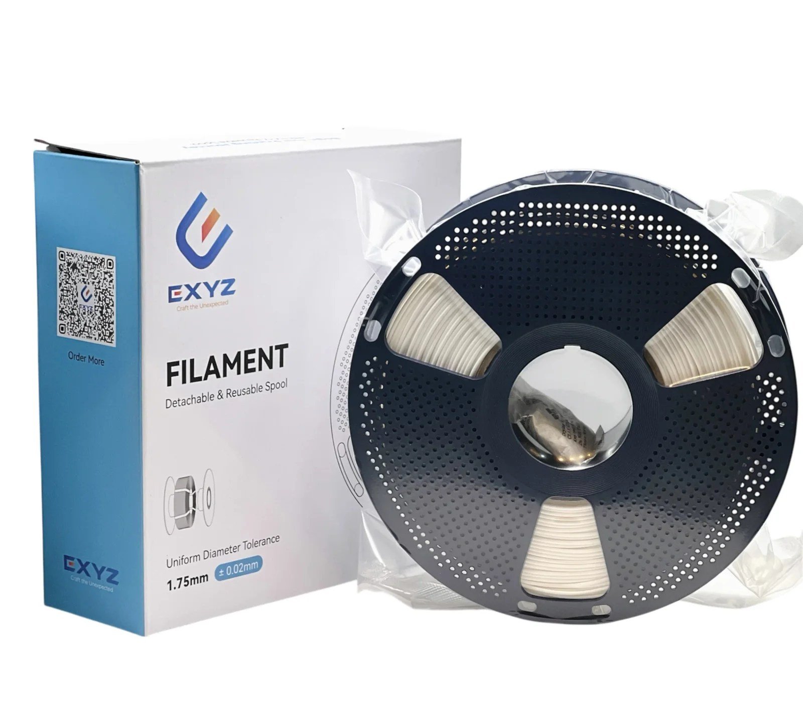 exyz-petg-1-75mm-3d-printer-filament-1kg-roll-at-best-price-in-pakistan-3.jpg EXYZ Matt PLA 1.75mm 3D Printer Filament 1kg/Roll