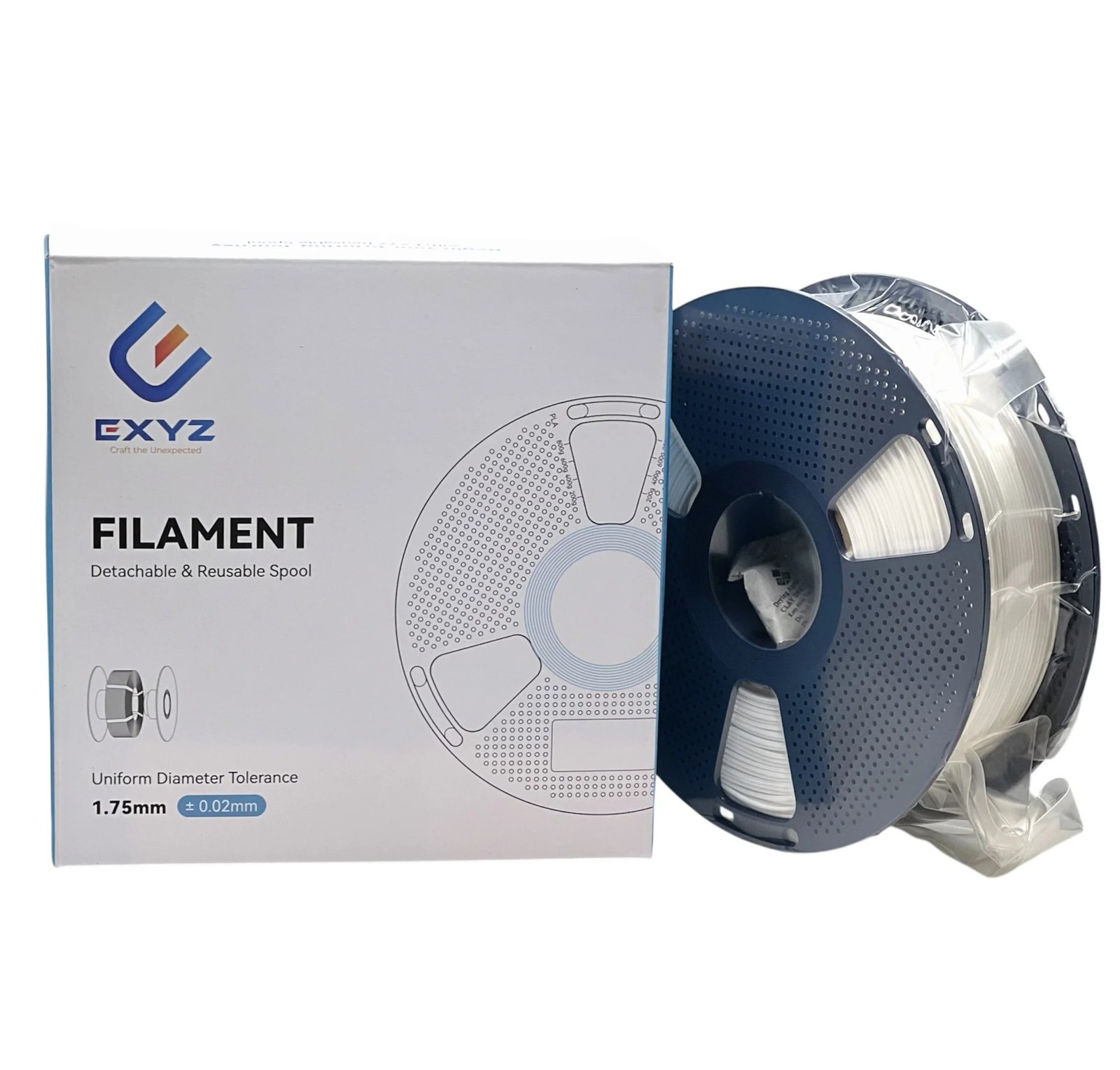 exyz-petg-1-75mm-3d-printer-filament-1kg-roll-at-best-price-in-pakistan-5.jpg EXYZ Matt PLA 1.75mm 3D Printer Filament 1kg/Roll - Image 2