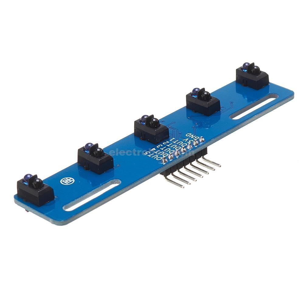 f6e9830c-417d-47d1-9992-d0d4b130a14d.jpg 5 Way IR Line Tracking / Following TCRT5000 Sensor Module - Image 3