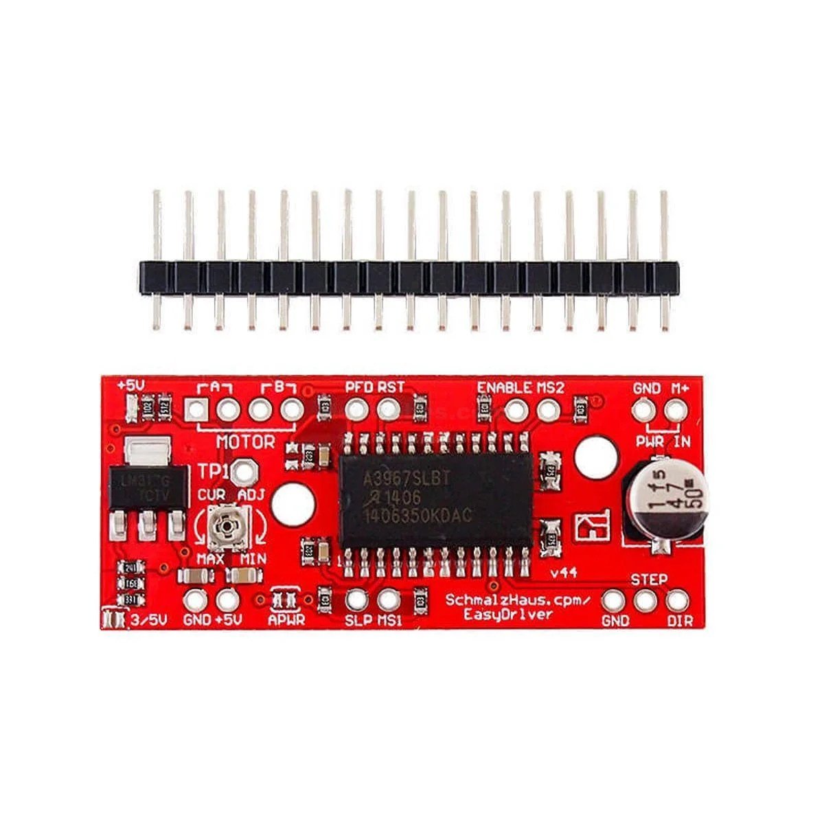 fdaff7e524197fa54a24c212e64cd147.jpg A3967 Stepper Motor Easy Driver Board