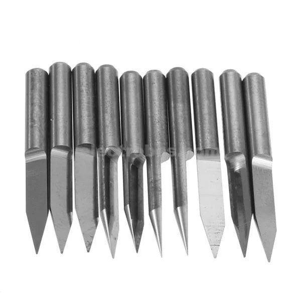 fe9c7fec-a066-4270-bdaf-1418d3d1bbfe.jpg 0.1mm 90 Degree PCB Engraving V-shape Bit CNC 3.175 - Image 2
