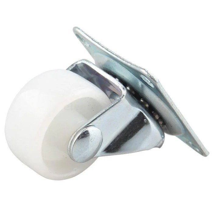 free-wheel-Top-Plate-Fixed-for-Arduino-Car-at-best-price-in-pakistan.jpg 2.5cm Mini Nylon Caster Wheel Free Moving Plastic Wheel for Robotic Car - Image 2