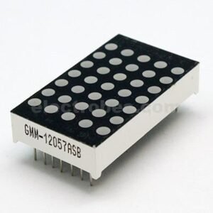 7×5 LED Dot Matrix 40x50mm