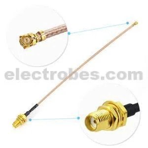 images-4-2.jpg SMA Female Jack To IPX / IPEX / U.FL RF Pigtail Connecting Cable for GSM / WiFi Antenna - Image 3