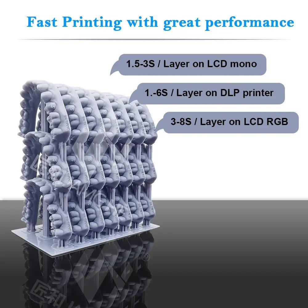 jamg-he-dental-ortho-model-water-washable-resin-for-monochrome-DLP-LCD-resin-3d-printer-at-best-price-in-Pakistan-1.jpg JAMG HE Dental Ortho Model Resin 3D Printer Resin Easy Casting Resin for DLP LCD MONO (1000G) – Skin - Image 6