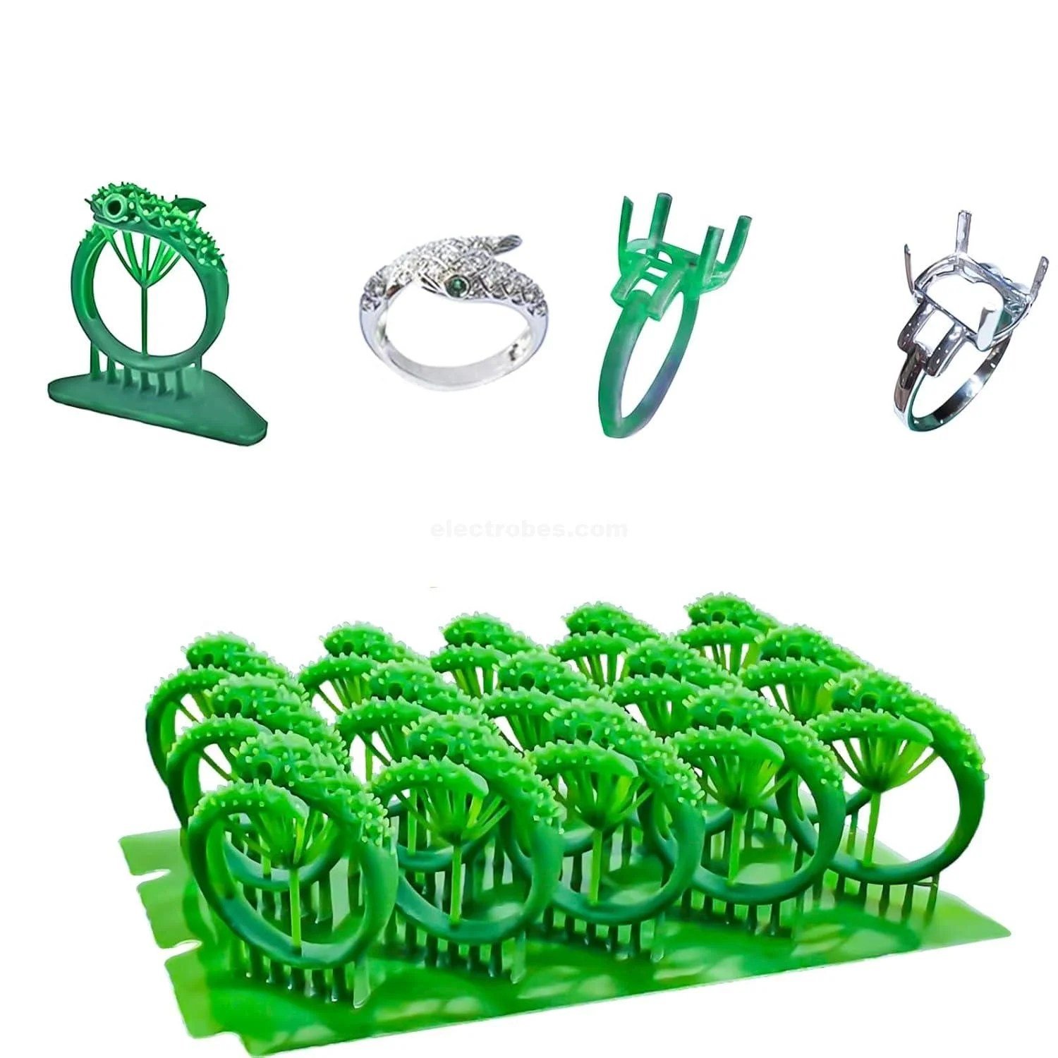 jamg-he-high-wax-jewelry-resin-plus-for-jewelry-high-precision-casting-resin-for-LCD-DLP-resin-3d-printer-in-Pakistan.jpg JAMG HE Jewelry Castable Resin 3D Printer Resin with High Wax Plus Easy Casting for DLP LCD MONO (1000G) - Image 2