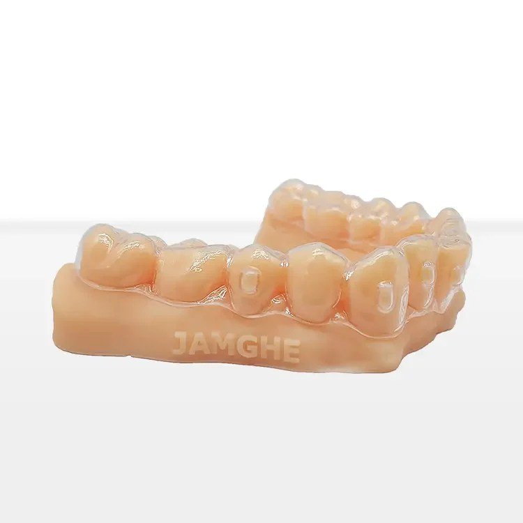 jamg-he-skin-color-dental-ortho-model-water-washable-resin-for-monochrome-DLP-LCD-resin-3d-printer-in-Pakistan.jpg JAMG HE Dental Ortho Model Resin 3D Printer Resin Easy Casting Resin for DLP LCD MONO (1000G) – Skin - Image 2