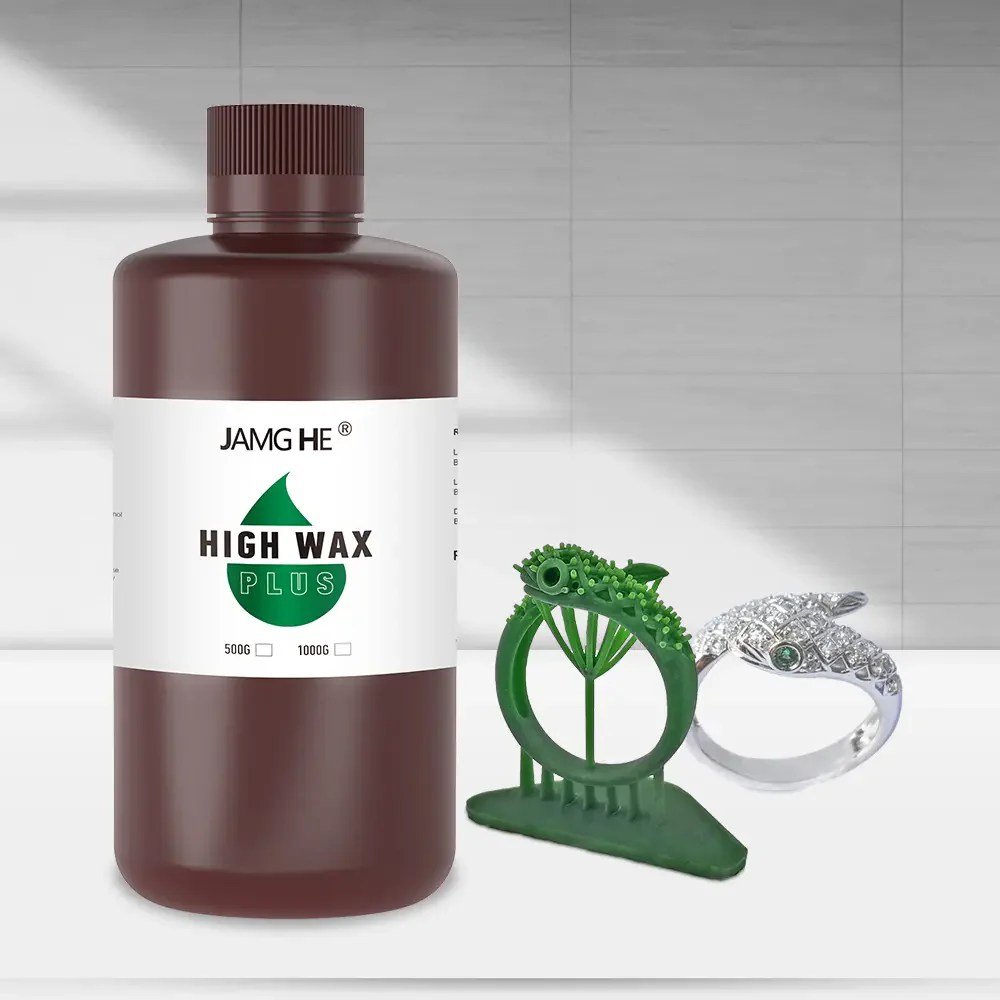 jamghe-high-wax-jewelry-resin-plus-for-jewelry-casting-resin-material-for-LCD-DLP-resin-3d-printer-at-best-price-in-Pakistan.jpg JAMG HE Jewelry Castable Resin 3D Printer Resin with High Wax Plus Easy Casting for DLP LCD MONO (1000G) - Image 4