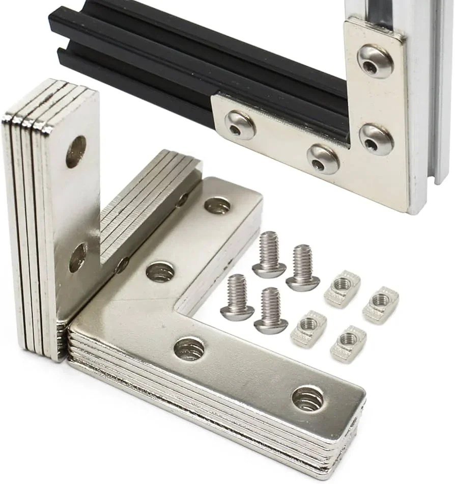 l-shaped-2020-profile-bracket-mount-at-best-price-in-pakistan.jpg L-SHAPED 2020 profile Corner Bracket Mount - Image 2
