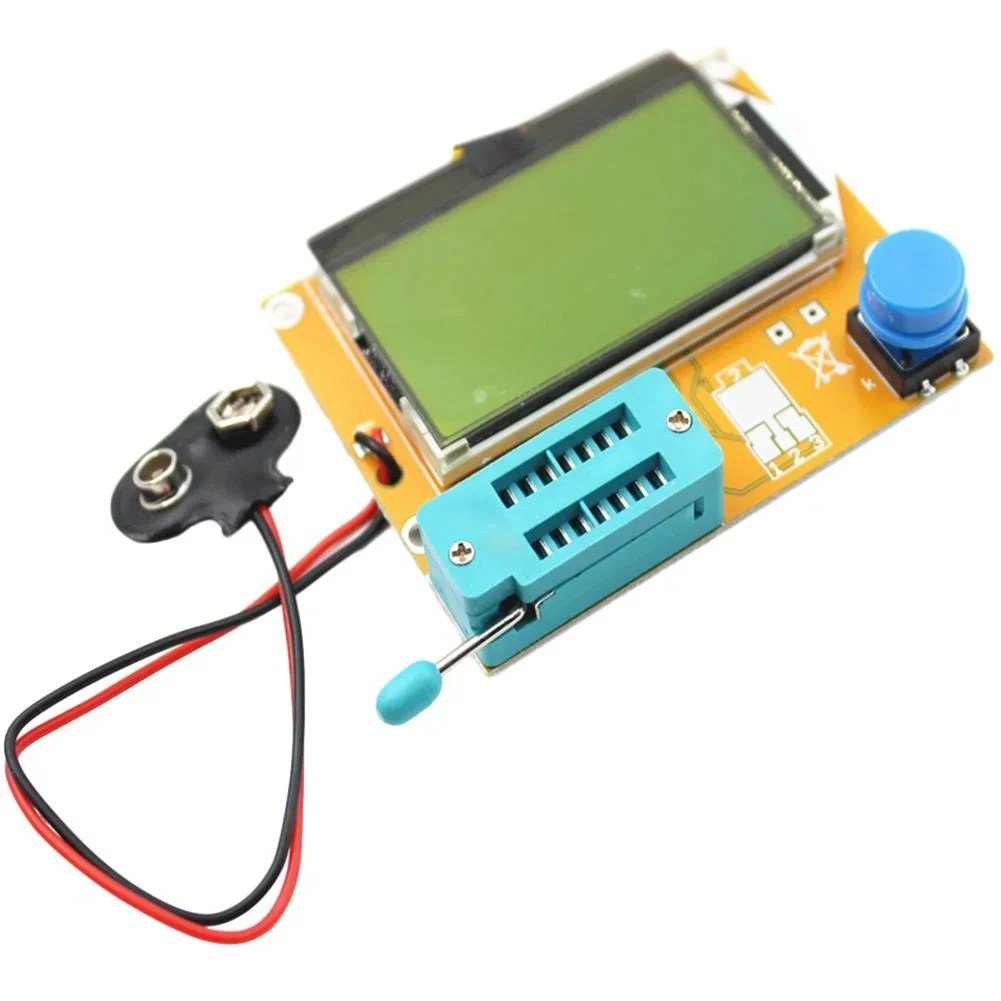 lcd-display-transistor-tester-with-esr-meter-lcrt4-at-best-price-in-pakistan-1.jpeg LCR-T4 Diode Triode Capacitance Esr Meter Transistor Checking Tool - Image 4