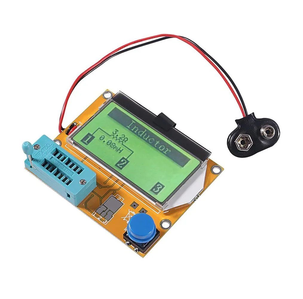 lcd-display-transistor-tester-with-esr-meter-lcrt4-at-best-price-in-pakistan-1.jpg LCR-T4 Diode Triode Capacitance Esr Meter Transistor Checking Tool - Image 3