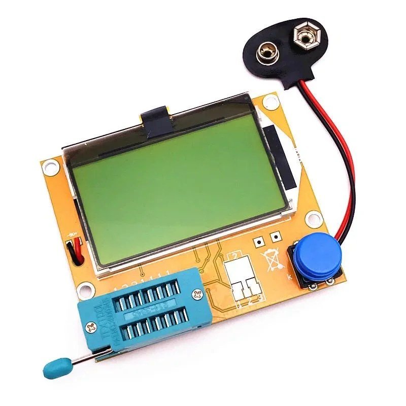 lcd-display-transistor-tester-with-esr-meter-lcrt4-at-best-price-in-pakistan.jpeg LCR-T4 Diode Triode Capacitance Esr Meter Transistor Checking Tool