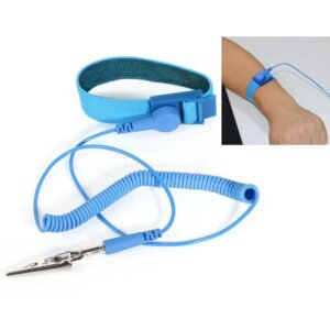 PVC 1.8m Anti Static ESD Wrist Strap Discharge Band Grounding Prevent Static Shock