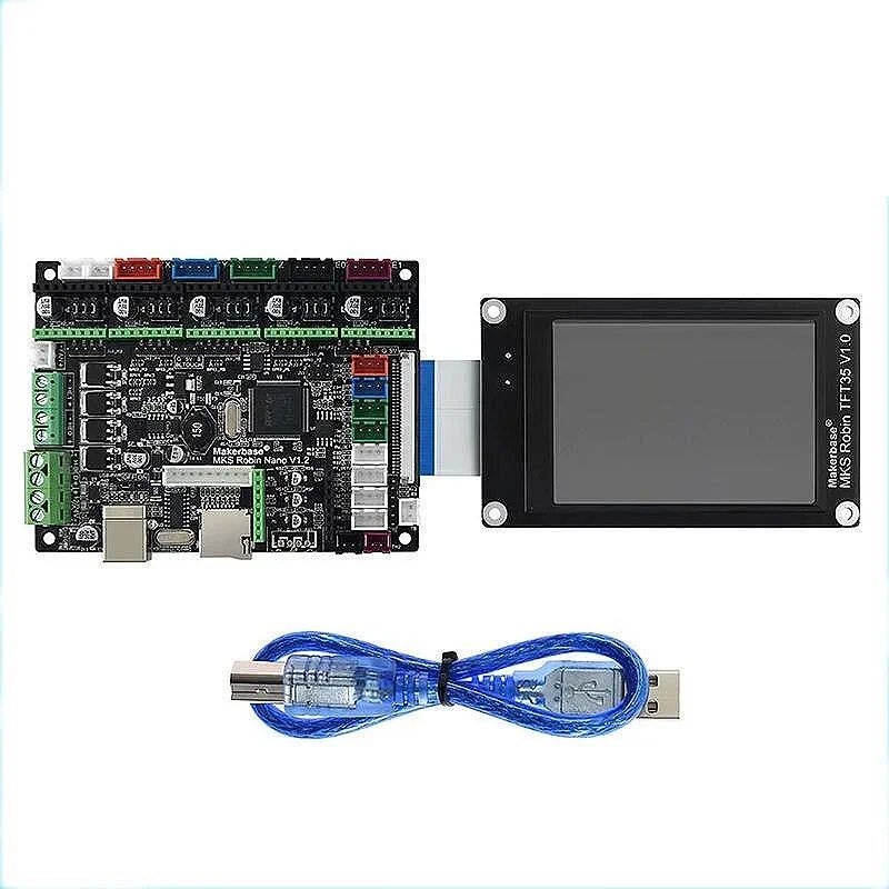 makerbase-mks-robin-nano-v3-1-32bit-168mhz-f407-control-board-3d-printer-parts-at-best-price-in-pakistan.jpeg MKS Robin nano v1.2 32Bit Control Board MKS TFT43 Touch Screen 3D Printer - Image 5