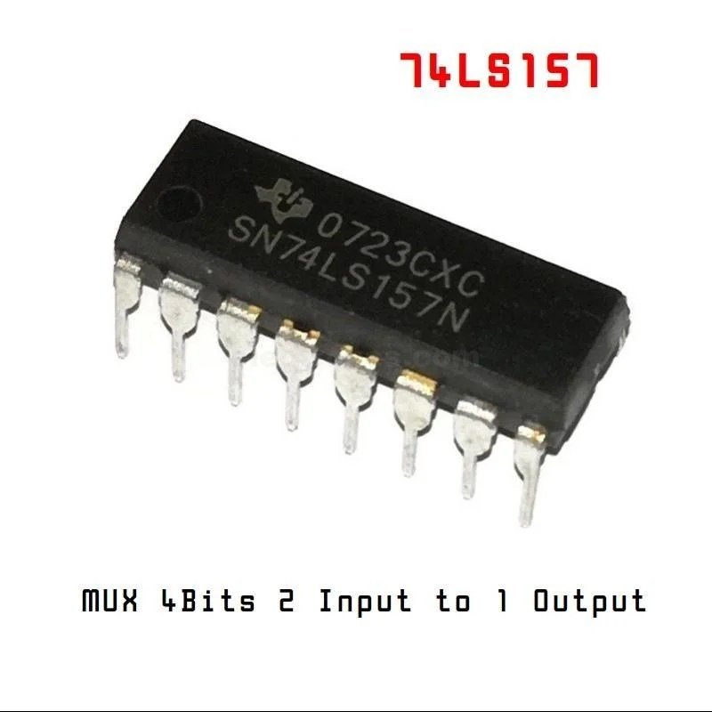 multiplexor-2x4-bits-74ls157.jpg 74LS157 Quad 2 To 1 Line Multiplexer IC