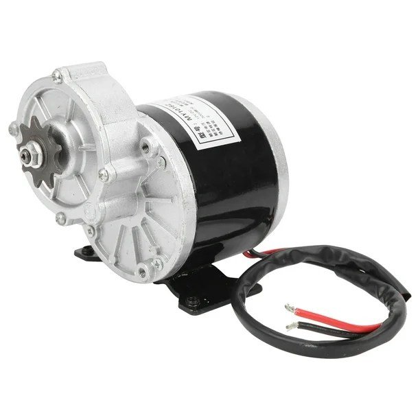 my1016zz-dc-motor.jpg MY1016Z3 24V 350W DC 9T Gear Reduction Electric Motor For Electric Scooter Bicycle Kit - Image 2