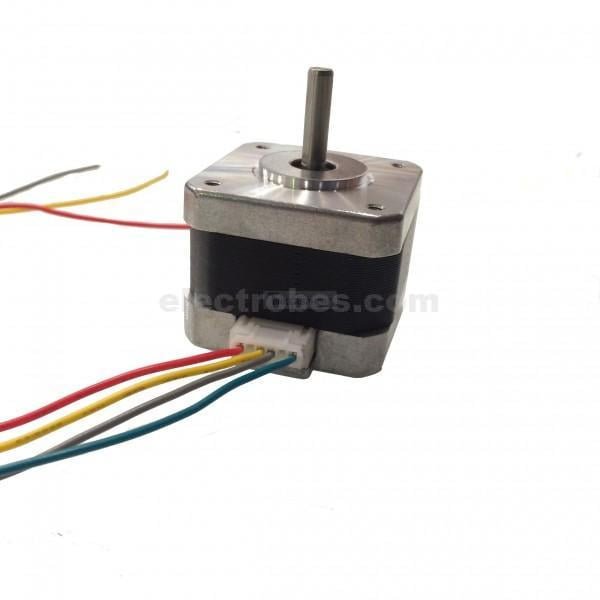 nema-17-stepper-motor-with-detachable-wires-48v.jpg Nema17 12-24V Stepper motor 1.8/step 6 Wire (New) - Image 2