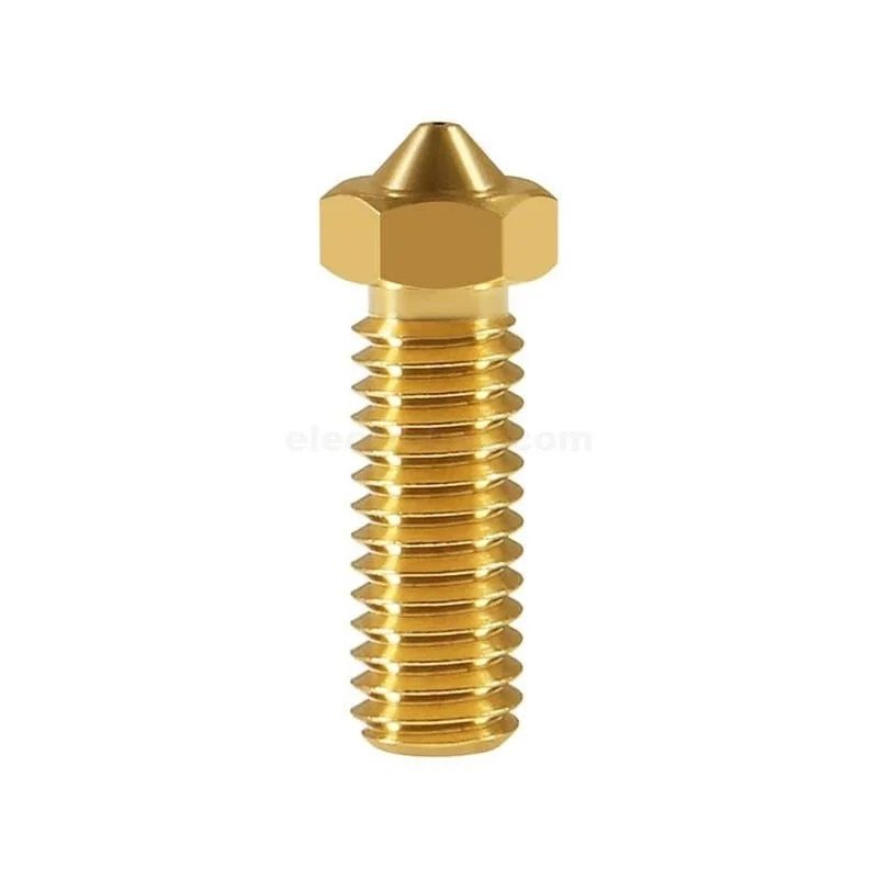 nozzle-0.4mm-volcano-type-brass-nozzle-for-3d-printer.jpg Volcano Nozzle E3DV6 M6 Threaded E3D V6 Brass Nozzle 1.75mm Filament for 3D Printer - Image 2