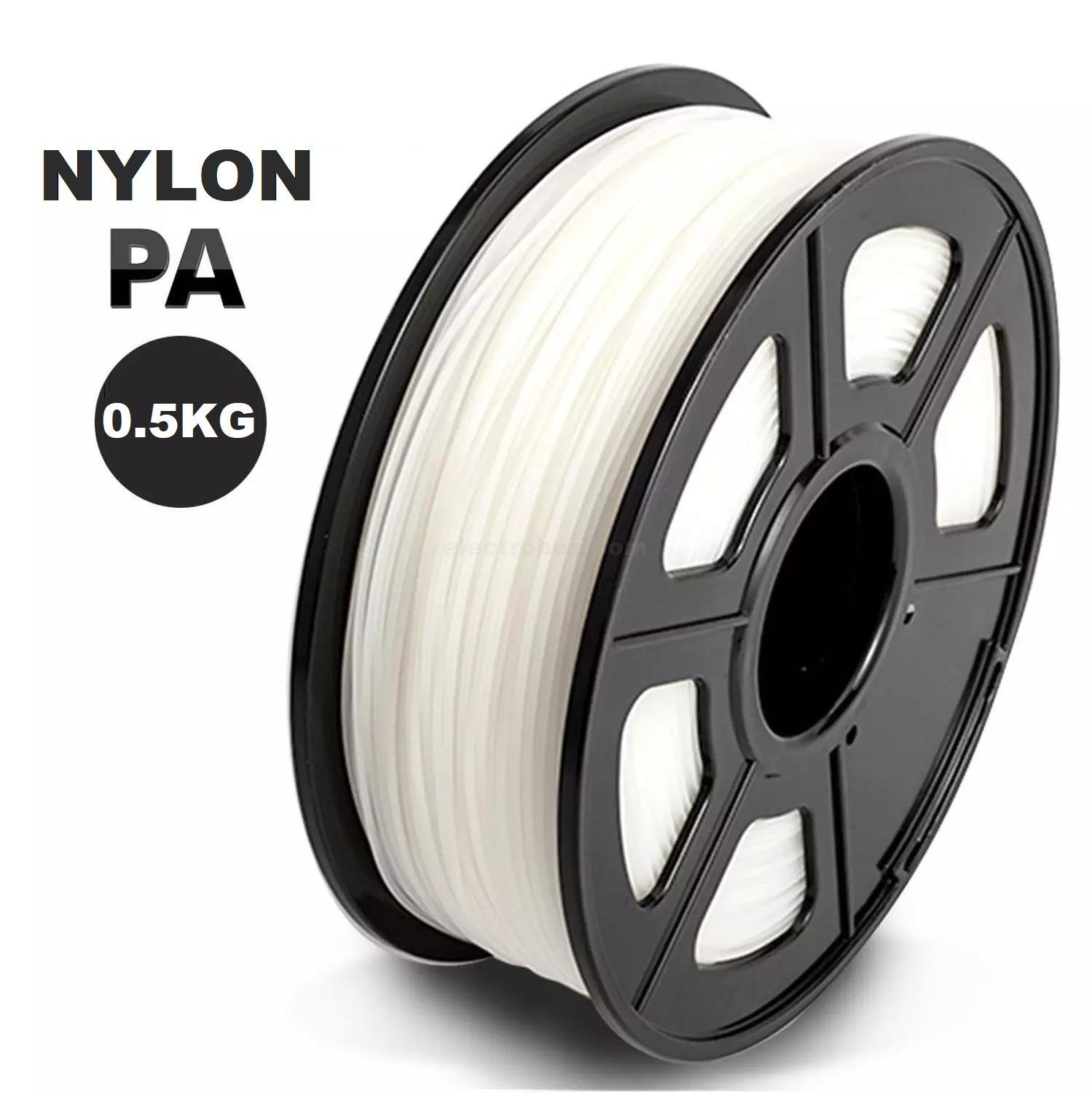 nylon-pa-3d-printing-filament.jpg Nylon (PA) Hydrophobic 1.75mm 3D Printer Filament Roll