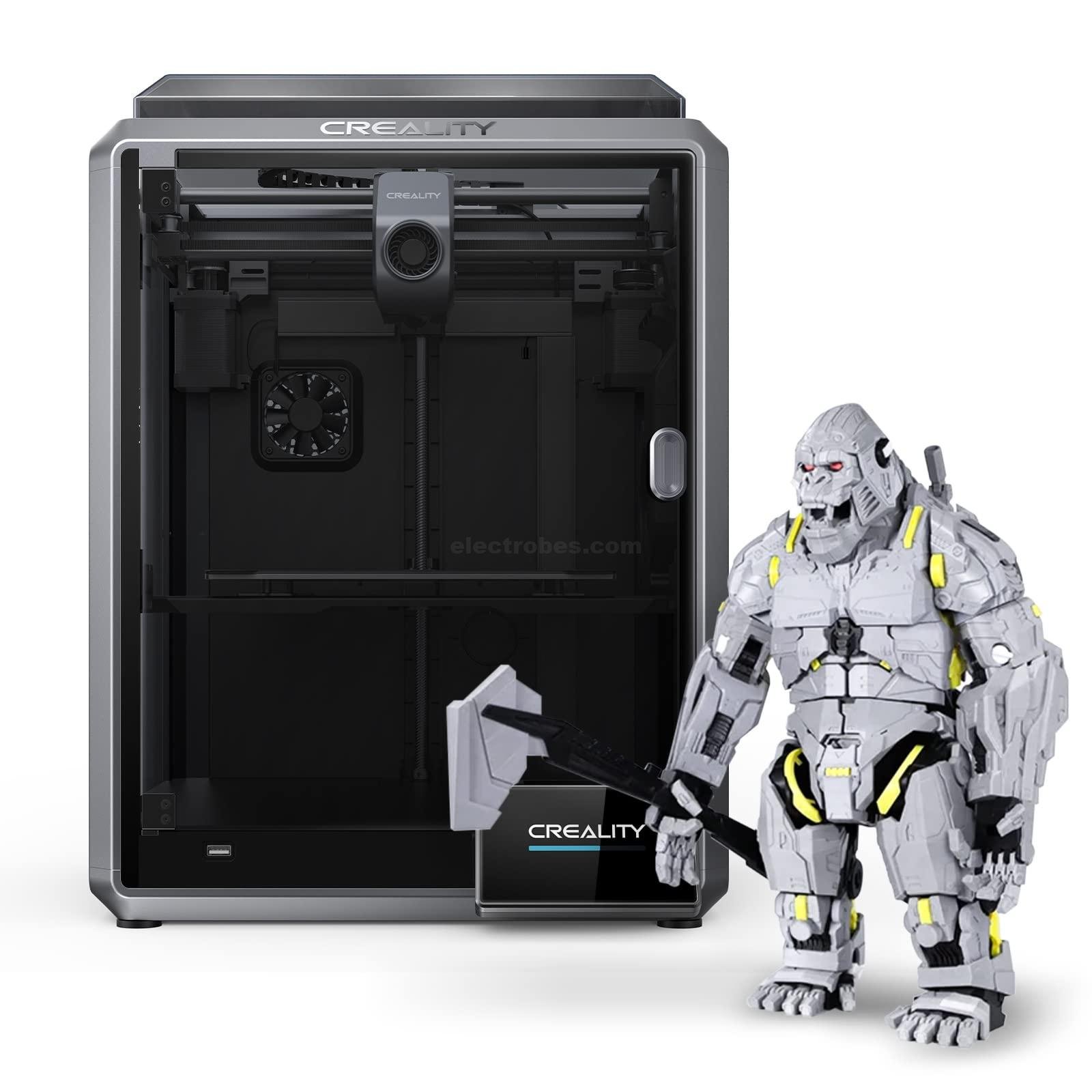 official-creality-k-1-the-best-3d-printer-with-touch-display-and-max-printing-speed.jpg Official CREALITY K1 Max Fastest FDM 3D Printer with 600mm/s Max. Speed 300x300x300mm Printing Volume - Image 2