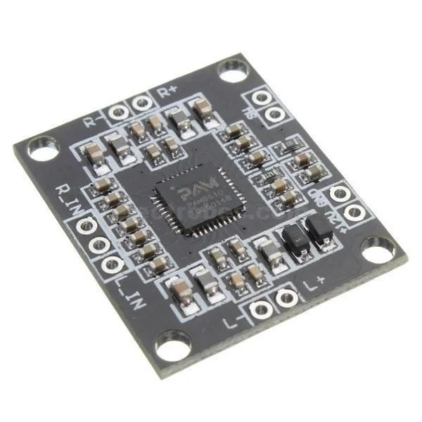 pam8610-amplifire-electronics-pro.jpg PAM8610 12V Dual Channel Stereo Audio Amplifier Board - Image 3