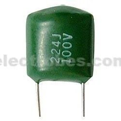 0.22uF 2A 224k 220nF 100V Polyester Film Capacitor