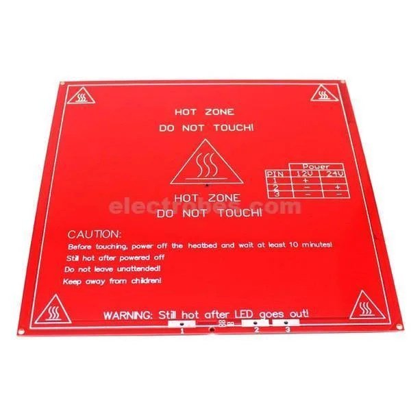 rBVaVF3fOGmAJYuRAAdUCqtG_kQ030.jpg MK2B 214x214mm PCB RepRap Mendel Heat Bed Hot Base Plate for 3D Printer - Image 5