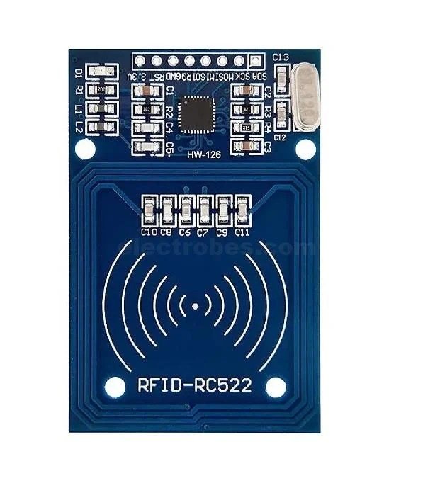 rc522-reader.jpg Mifare 13.56Mhz RC522 RFID Card Reader Module - Image 2