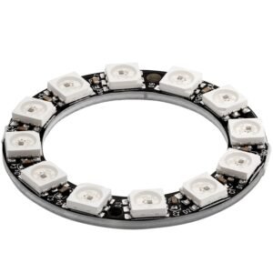 RGB LED Ring WS2812 12 Bit RGB LEDs 5V Arduino Controlled Addressable LED Module