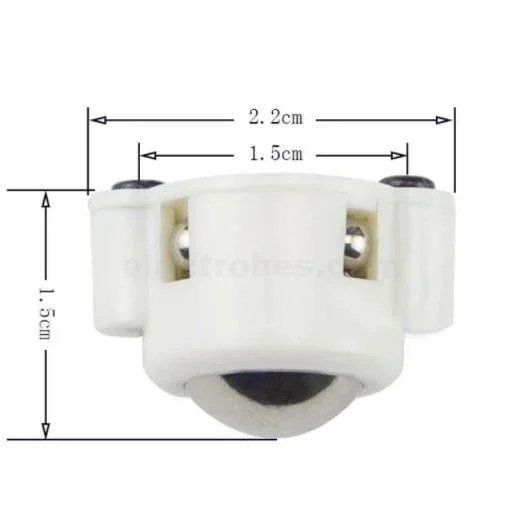 robotic-car-wheel.jpg MINI 3PI car N20 Caster Robot Ball Wheel - Image 3