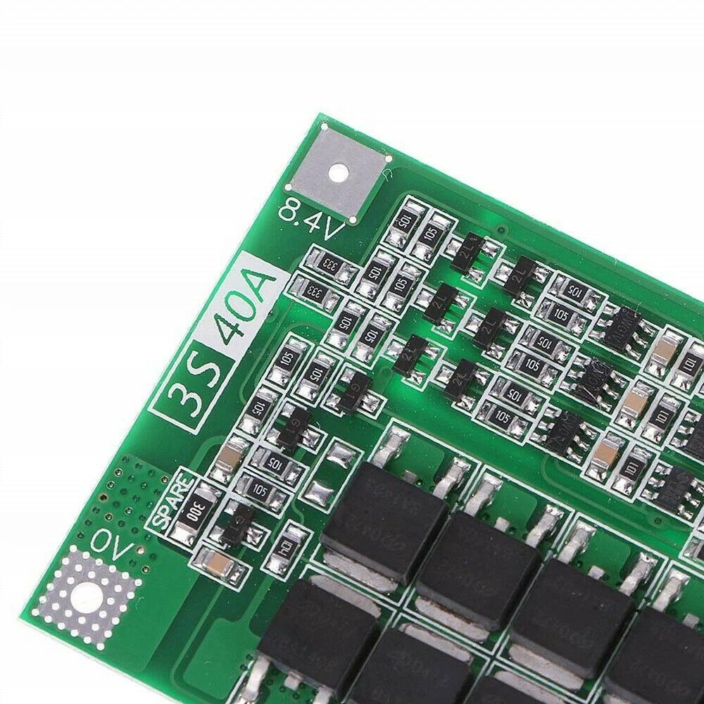 s-l1600-5.jpg 3S 40A 12.6V Cell 18650 Li-ion Lithium Battery Charging BMS Board Balanced Charging Module - Image 3