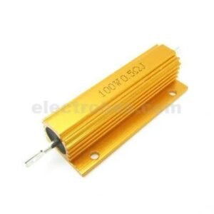 0.5R 100W Resistor Aluminum Wire Wound Golden