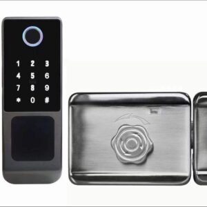 S812-4 Digital Waterproof Fingerprint Password Card TTlock App Remote Unlock Smart Home Door Lock