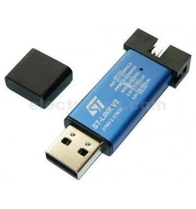 st-link-v2-programmer-for-stm8-stm32.jpg ST Link V2 Programmer For STM8 & STM32 Microcontroller - Image 2