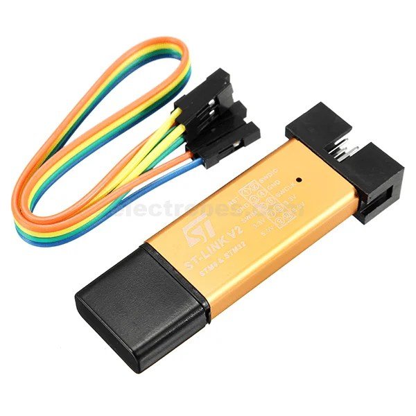 st-link1.jpg ST Link V2 Programmer For STM8 & STM32 Microcontroller - Image 3