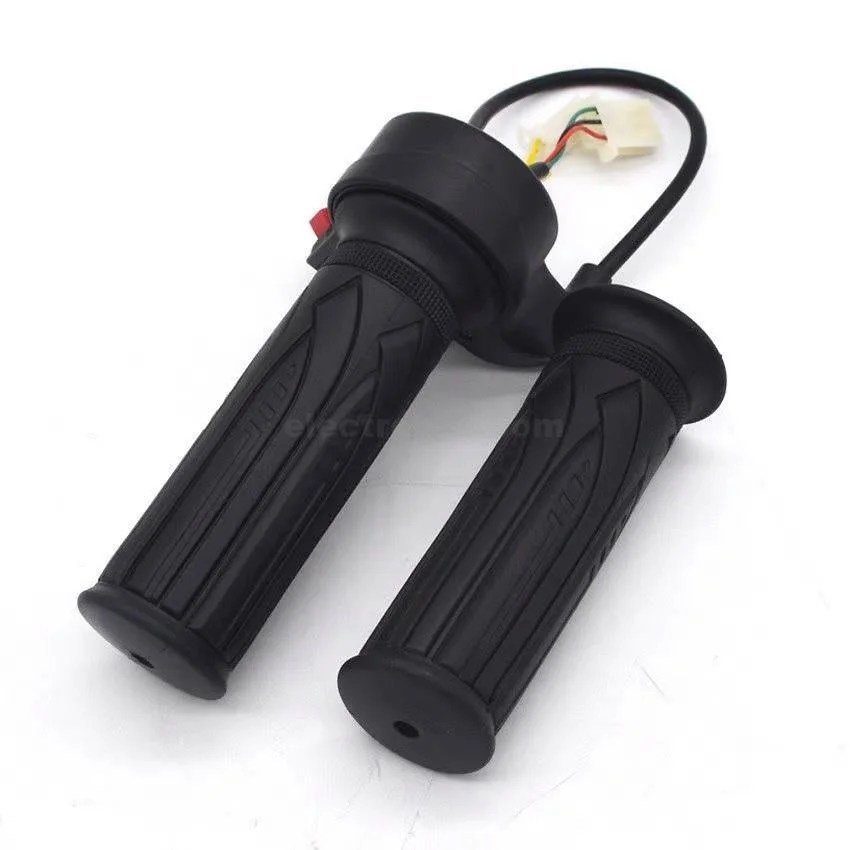 throttle-handle-paddle-for-e-bike-in-pakistan.jpg Electric Bicycle Throttle Handle Switched E-Bike Accelerator with Starter Switch - Image 2