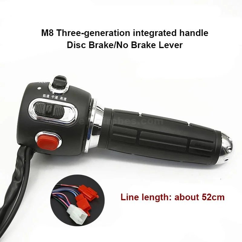 throttle-with-brake-lever-on-switch-indicators-light-switch-speed-variable-for-e-bike-electric-scooty-in-pakistan-2.jpg Electric Bike Throttle Handle Switched E-Bike Speed Controller Left+Right Throttle Set - Image 2