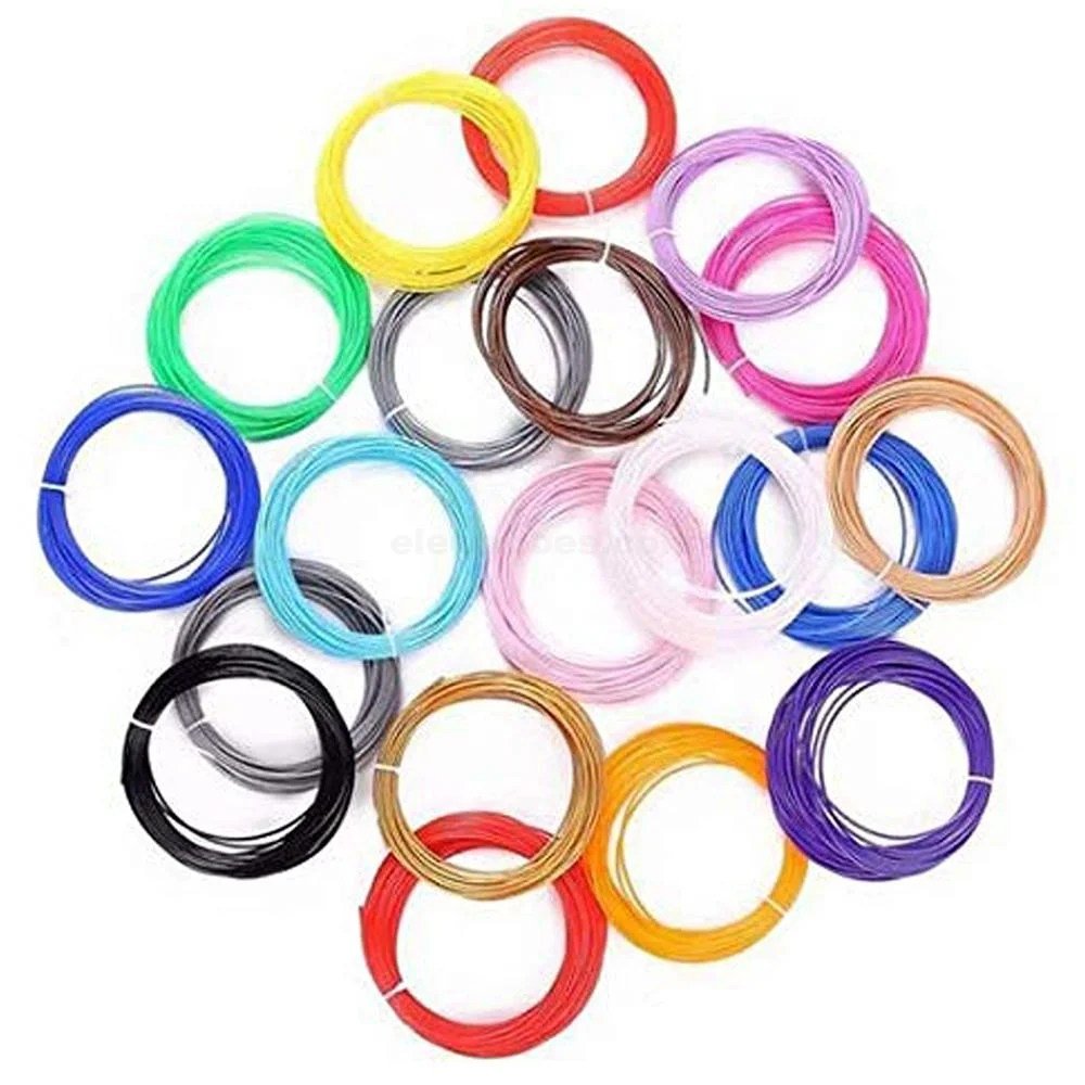 tril-pack-10-miter.jpg PLA Filament 1.75mm in 20 Different Colours in 5m Rolls for 3D Printer and 3D Pen - Image 4