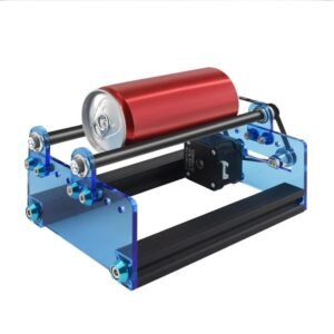 Twotrees Rotary Roller Y Axis Rotary Roller Engraving Module for Engraving Cylindrical Items, 360° Rotating Engraving, Compatible with Most Engraver