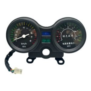 Universal Electrical Odometer Power Meter Speedo Meter Instrument for Electric Tricycle Motorcycle Scooter