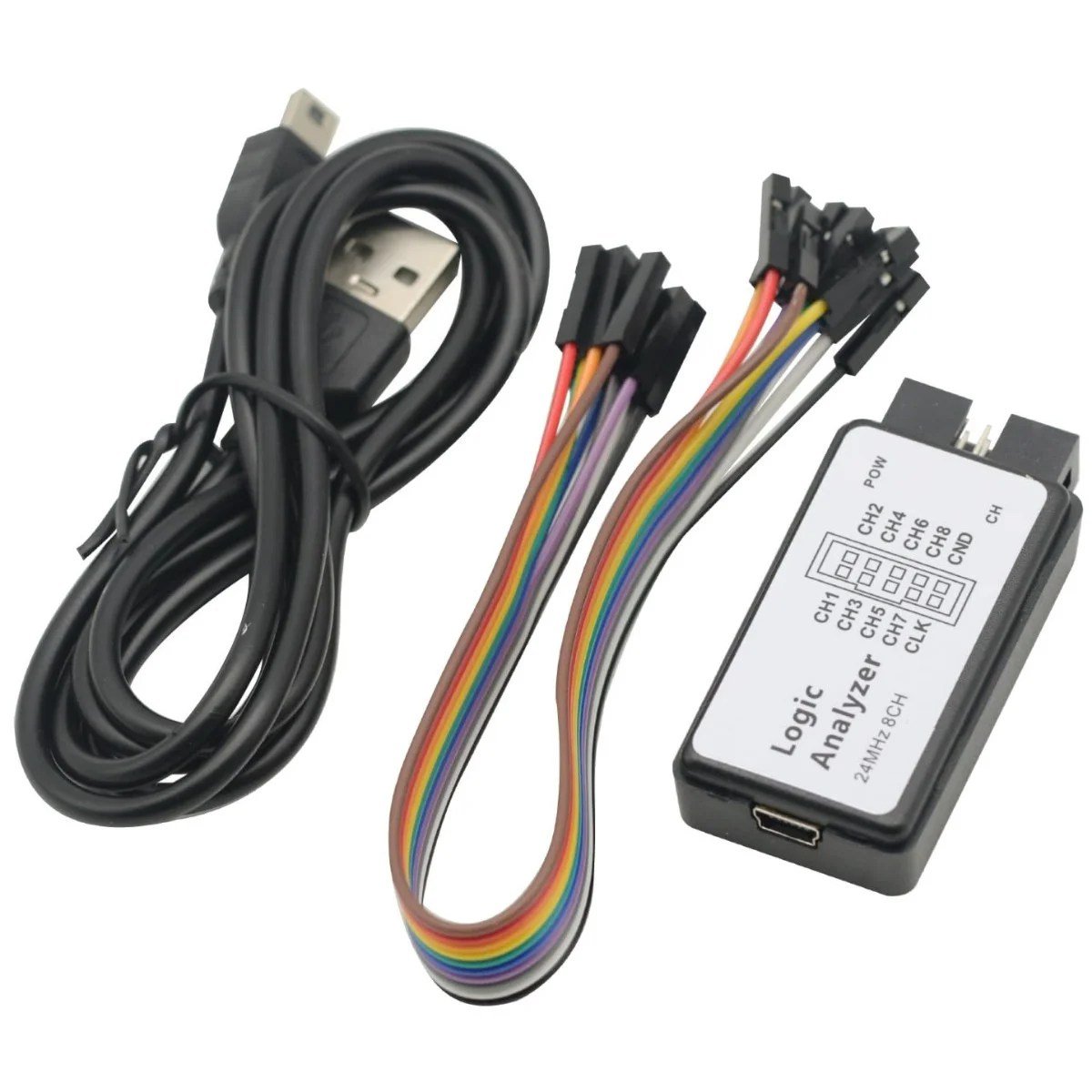 usb-logic-analyzer-set-24mhz-mini-logic-analyzer-8-channel-input-logic-analyzer-device-with-usb-cable-and-jump-wire-at-best-price-in-pakistan-2.jpg USB Logic Analyzer Set 24MHz Mini Logic Analyzer 8 Channel Input Logic Analyzer Device with USB Cable and Jump Wire
