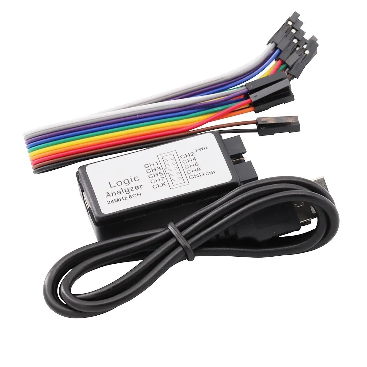 usb-logic-analyzer-set-24mhz-mini-logic-analyzer-8-channel-input-logic-analyzer-device-with-usb-cable-and-jump-wire-at-best-price-in-pakistan.jpg USB Logic Analyzer Set 24MHz Mini Logic Analyzer 8 Channel Input Logic Analyzer Device with USB Cable and Jump Wire - Image 2