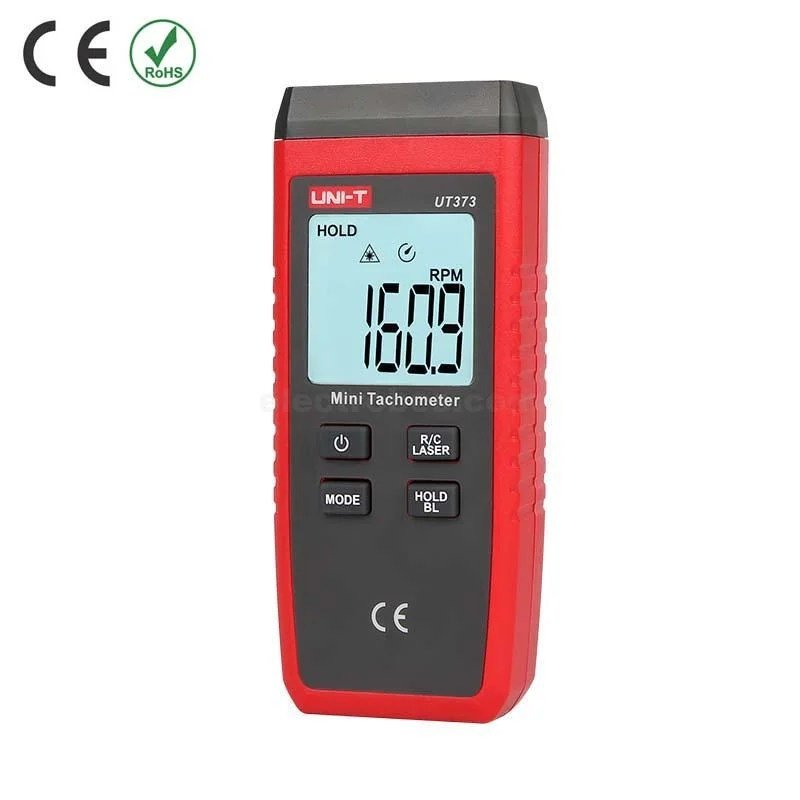 ut37.jpg UNI-T UT373 Non-Contact Tachometer RPM Speed Sensing Meter - Image 2