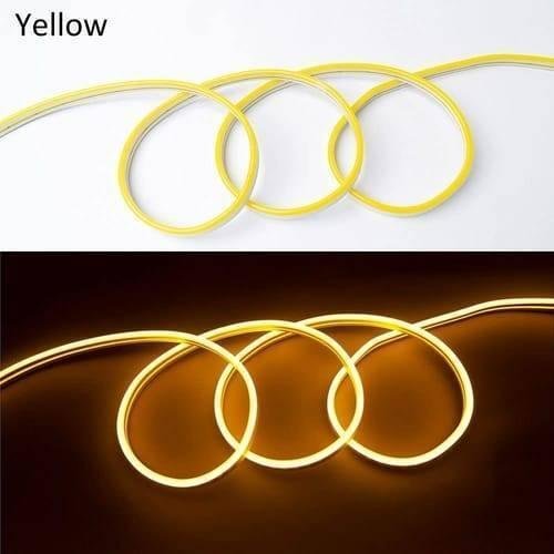 12v yellow neon flexible strip light 5m waterproof smd 5050 rope string silicone lamp outdoor lighting in lahore gujranwala sialkot sahiwal attock vehari narowal pakistan 1.jpg
