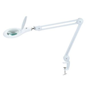 5d clip table type adjustable magnifying glass lamp work lamp led lamp reading inspection desk lamp.jpg
