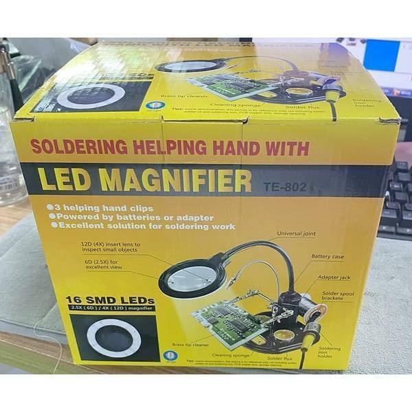 advanced 2.5x 4x 16 smd leds desk lamp iron soldering base magnifier glass helping hand station stand in lahore karachi islamabad peshawar quetta multan rawalpindi pakistan 3 810ab1.jpg advanced 2.5x 4x 16 smd leds desk lamp iron soldering base magnifier glass helping hand station stand in lahore karachi islamabad peshawar quetta multan rawalpindi pakistan 3 810ab1.jpg