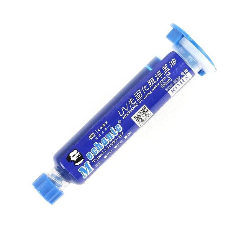 blue mechanic uv curable 10cc solder mask ink pcb fixing repairing welding oil paint prevent corrosive arcing 3 d9abccbb e051 4b5e b0cd a997207cf59f.jpg