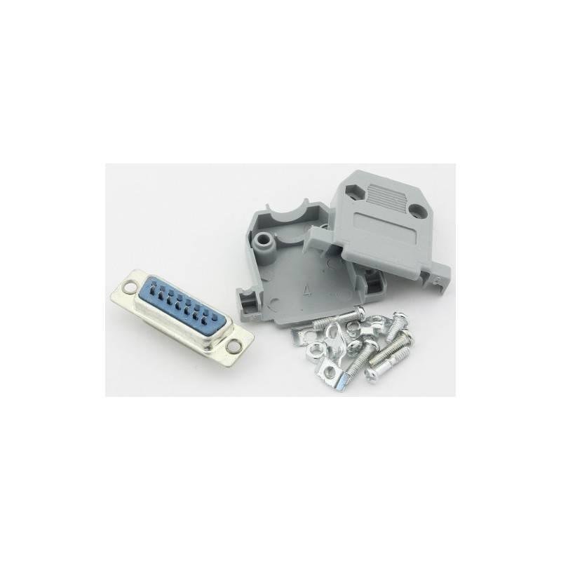 db15 15 pins 2 rows female converter connector adapter w cover housing assembly in pakistan 1 flaw i9.jpg db15 15 pins 2 rows female converter connector adapter w cover housing assembly in pakistan 1 flaw i9.jpg