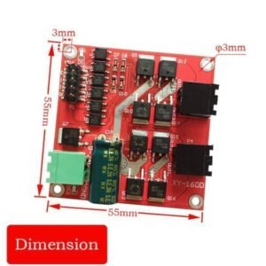 dual dc motor drive module 7a 160w high power industrial grade positive and negative pwm speed regulation l298 logic in pakistan 3.jpg